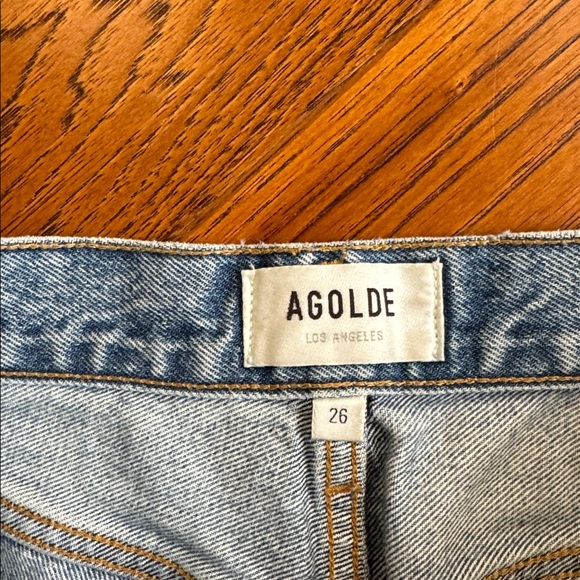 Agolde High Rise Riley Jeans - Picture 5 of 10